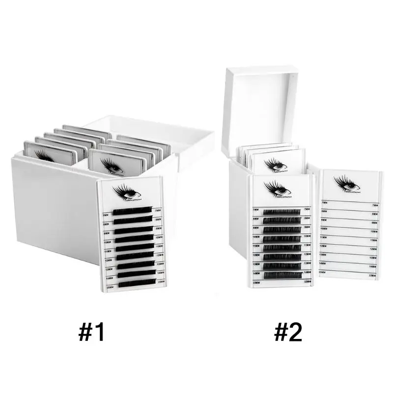 5/10 слоев коробка для хранения ресниц макияж дисплей контейнер ресницы держатель
