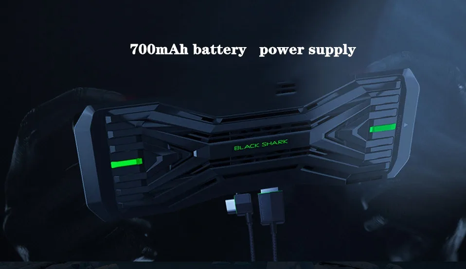 Xiaomi Black Shark 2, крутой охлаждающий Задний зажим, очень холодный чип, батарея 700 мА/ч, супер охлаждающий вентилятор, только для Black Shark 2