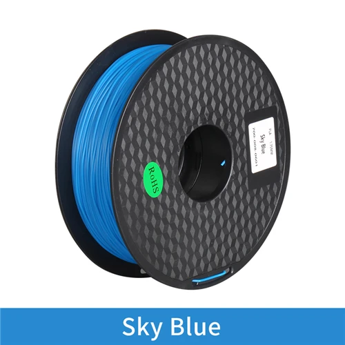 Sky blue PLA 1,75 мм нити 1 кг печати красочные материалы для 3D-принтеры экструдер ручка Радуга Пластик аксессуары черный, белый цвет цвета красный, серый - Цвет: Sky blue