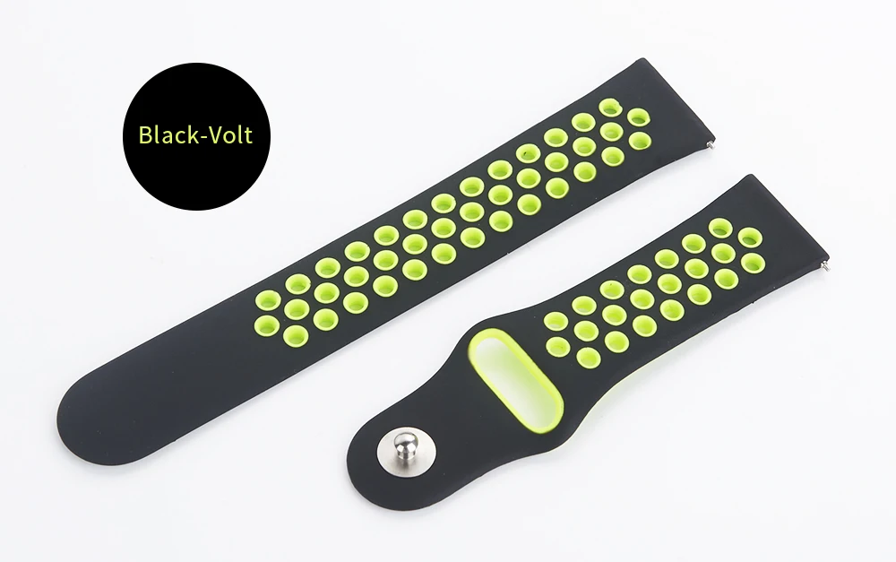 Мягкая силиконовая лента сменный ремешок для Huami Amazfit Bip BIT PACE Lite Youth 20 мм Мужские спортивные Ремешки для наручных часов для amazfit bip
