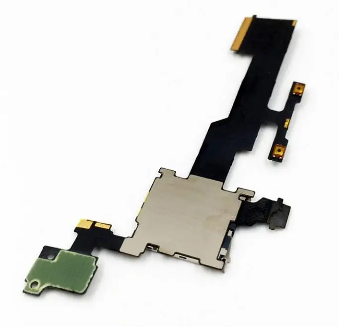 Новинка кнопка переключения громкости гибкий кабель + SD слот для карт ридер HTC One M8