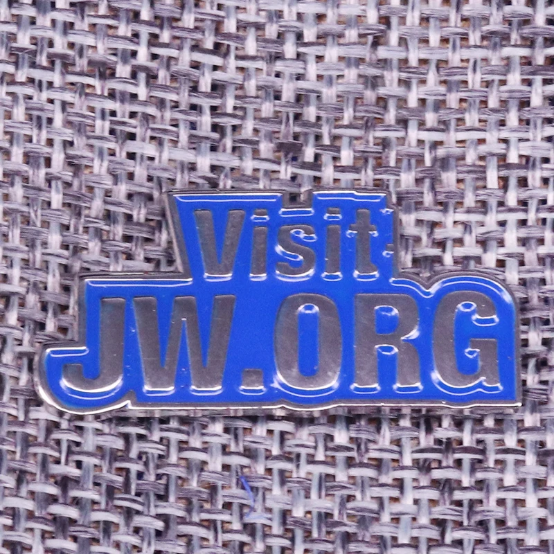 Брошь с эмалью визит jw.org аксессуары для куртки | Дом и сад