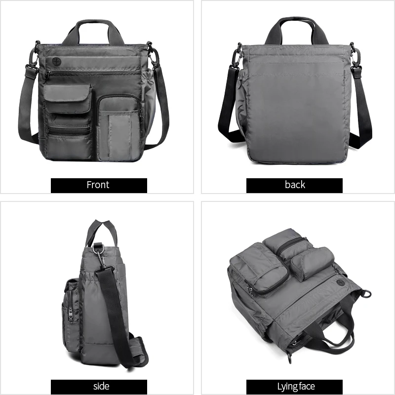 Padieoe 2019 новый для мужчин Модная Сумка повседневное мужская сумка через плечо