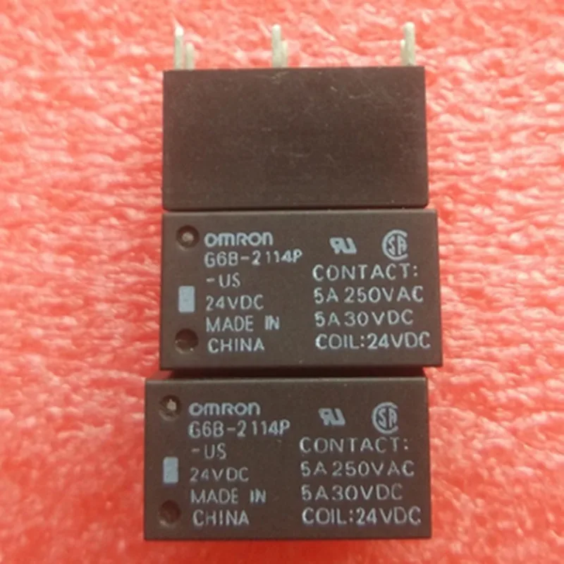 

wholesale 10pcs/lot relay G6B-2114P-US-24VDC