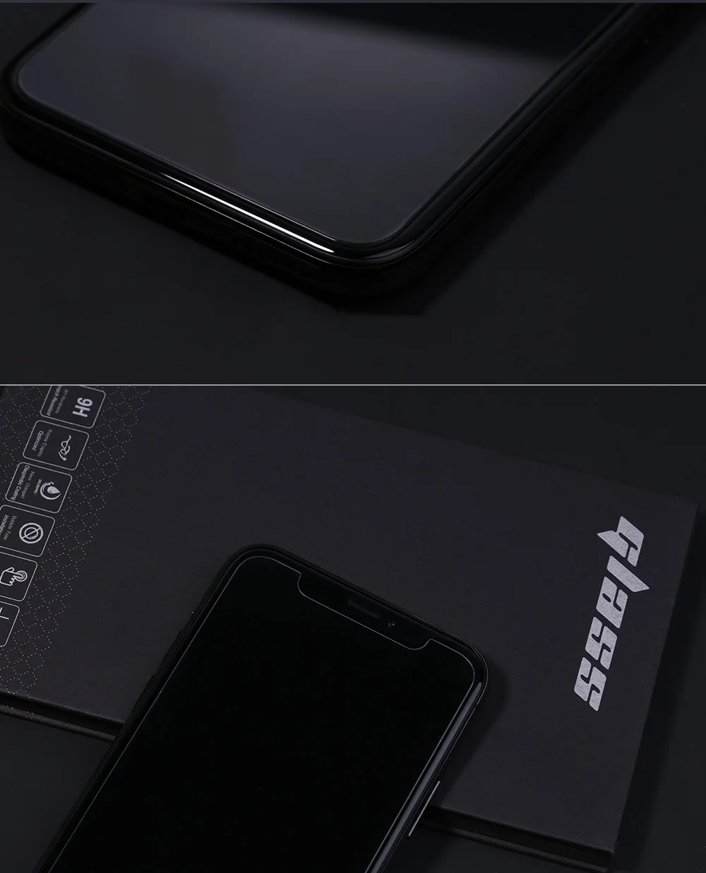 Закаленное стекло для iphone 7 6 стекло ЖК-экран протектор пленка защитное стекло на iphone 6S 8 7plus XR X XS Max клейкая наклейка