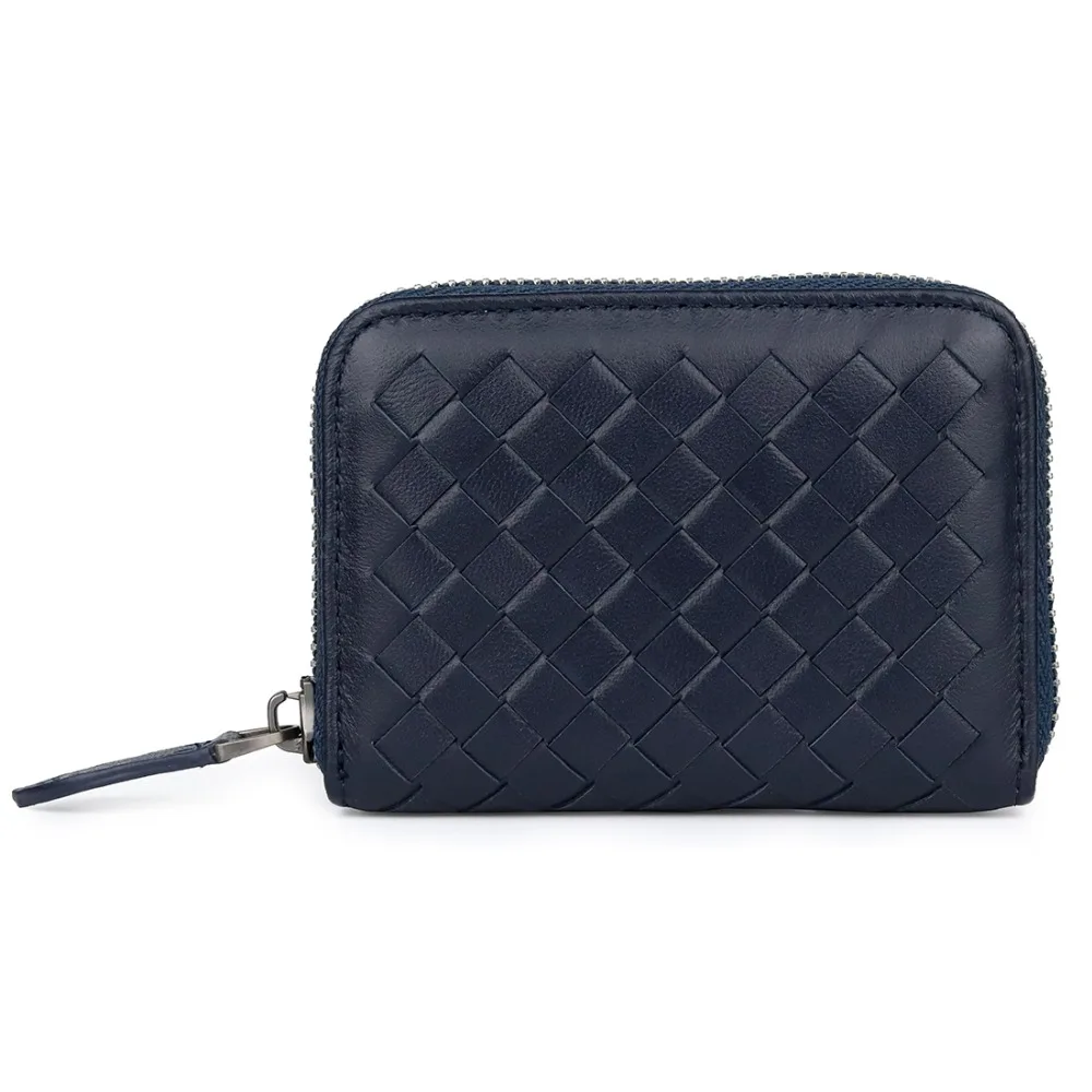 Новое поступление высококачественный вязаный кошелек для карт из 100% овечьей