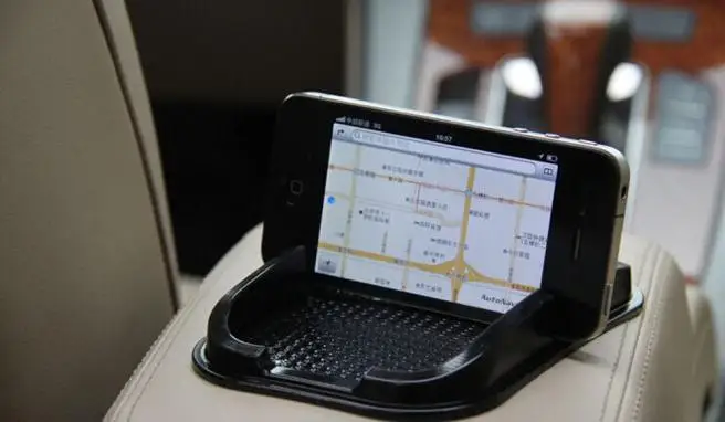 Нескользящий коврик держатель для телефона GPS нескользящий Alfa Romeo 166 147 156 159 4C 8C Brera