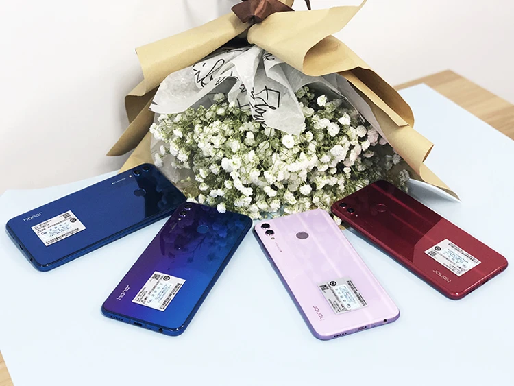 Honor 8X global rom смартфон 6,5 ''полный экран OTA обновление Android 8,1 Восьмиядерный отпечаток пальца