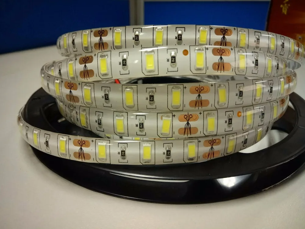 

Promotion!!! DC24V 5630 SMD 5M 16FT 300LED LED flexible strip;waterproof in silicon coating;IP65;45-50LM/LED