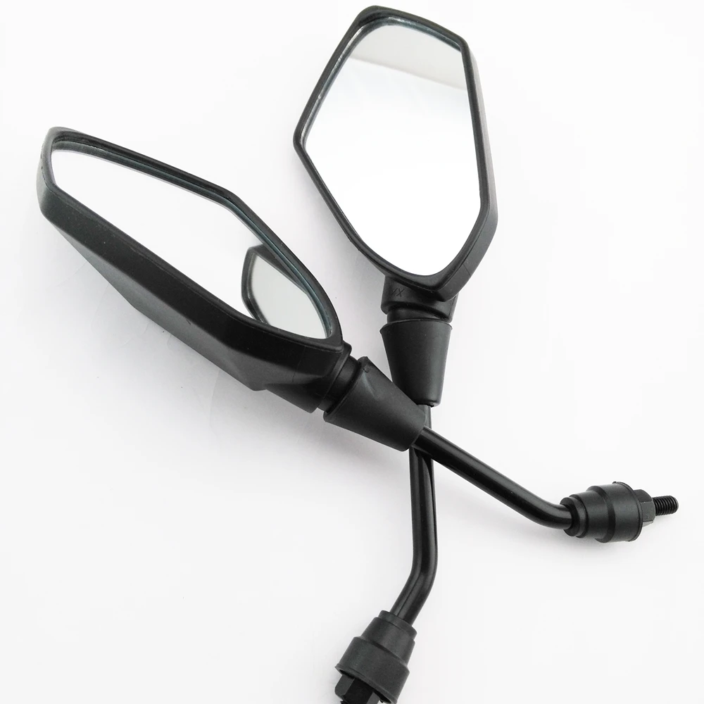 Универсальное черное мотоциклетное зеркало заднего вида 10 мм 8 на заказ запчасти