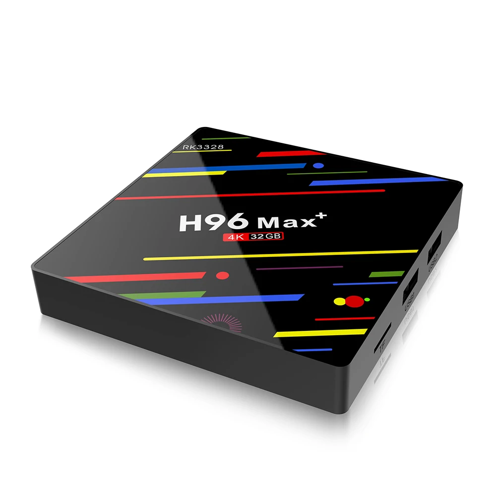 H96 MAX + Plus Android 8 1 Smart TV Box 4 Гб ОЗУ 32 ПЗУ телеприставка RK3328 WiFi 4K VP9 HDR10 H.265 медиаплеер PK Pro