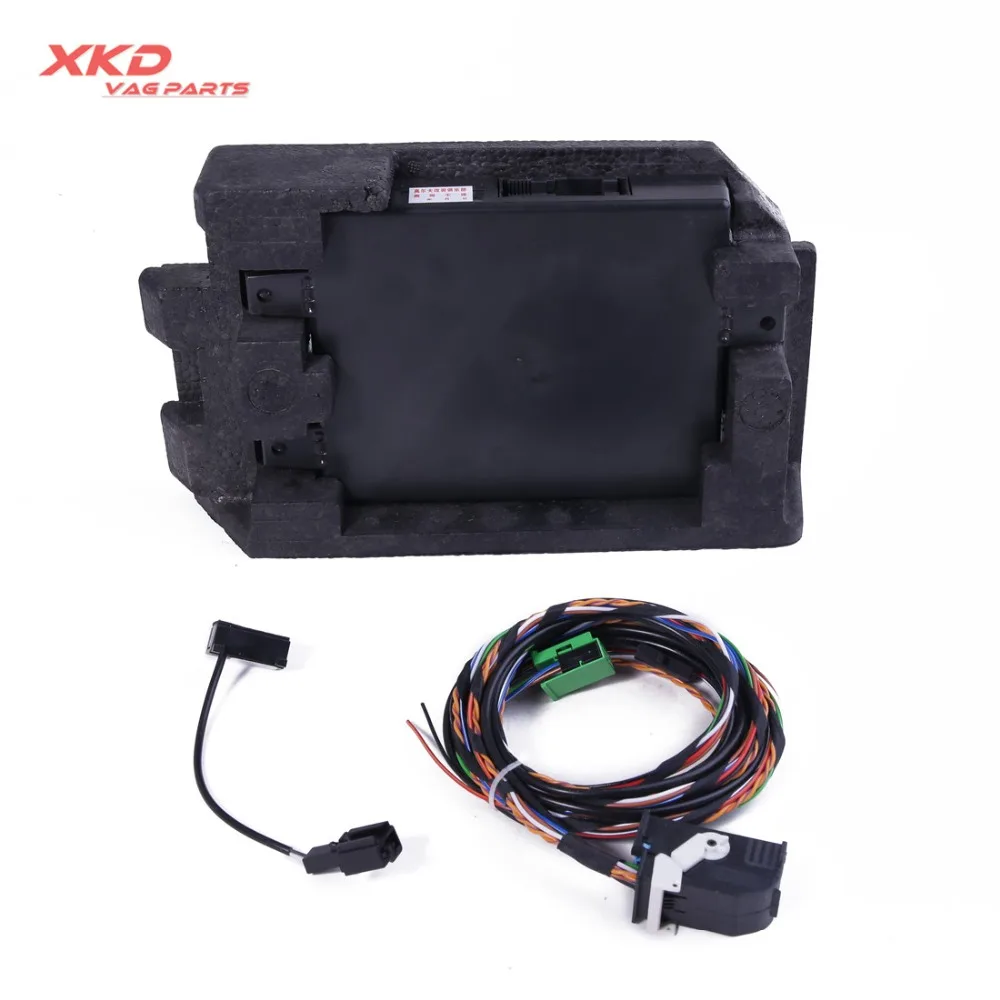 Модуль 9W2 Bluetooth + жгут проводов модуль с поролоновым кронштейном для VW Golf Jetta MK5/MK6