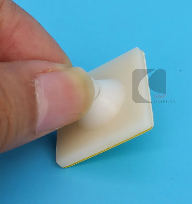 

Plastic POP Sign Display By Square Base Strong Adhesive Tap With Hanging Ring In Retail Store Ceiling 10000pcs Good Quality