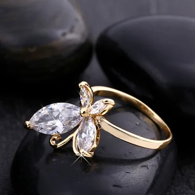 geometric finger ring women alloy metal material trendy classic style wedding engagement fashion jewelry | Украшения и аксессуары