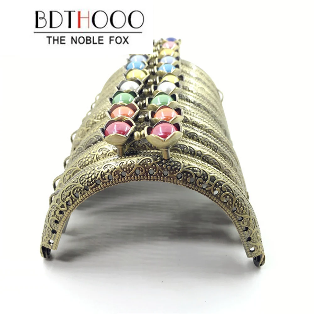 

10 шт., металлические рамы для кошелька, 8,5 см