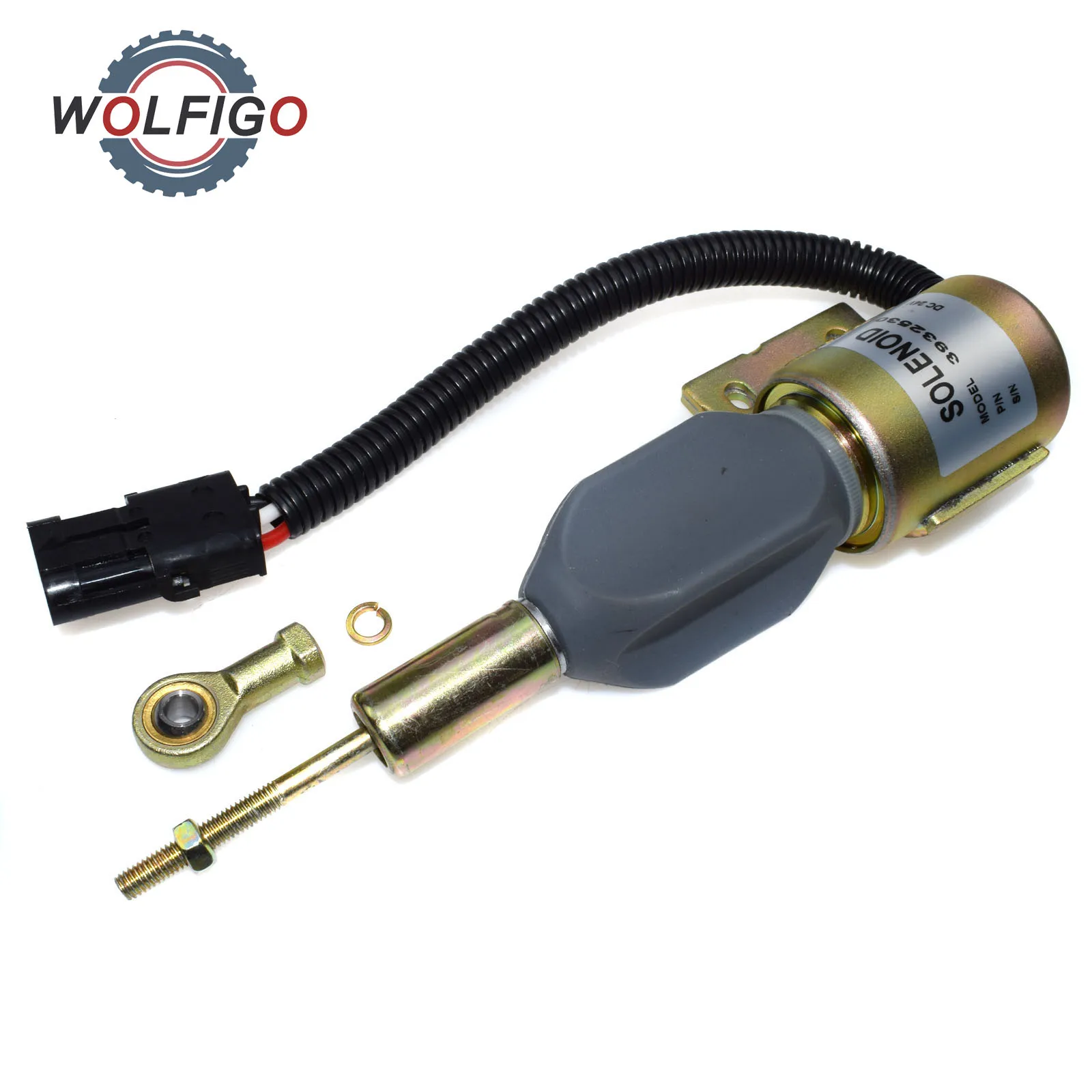 WOLFIGO соленоидный двигатель для Камминс 4BT 6BT 5.9L 24V экскаватор 3932530 3939701 3932320 |Клапаны