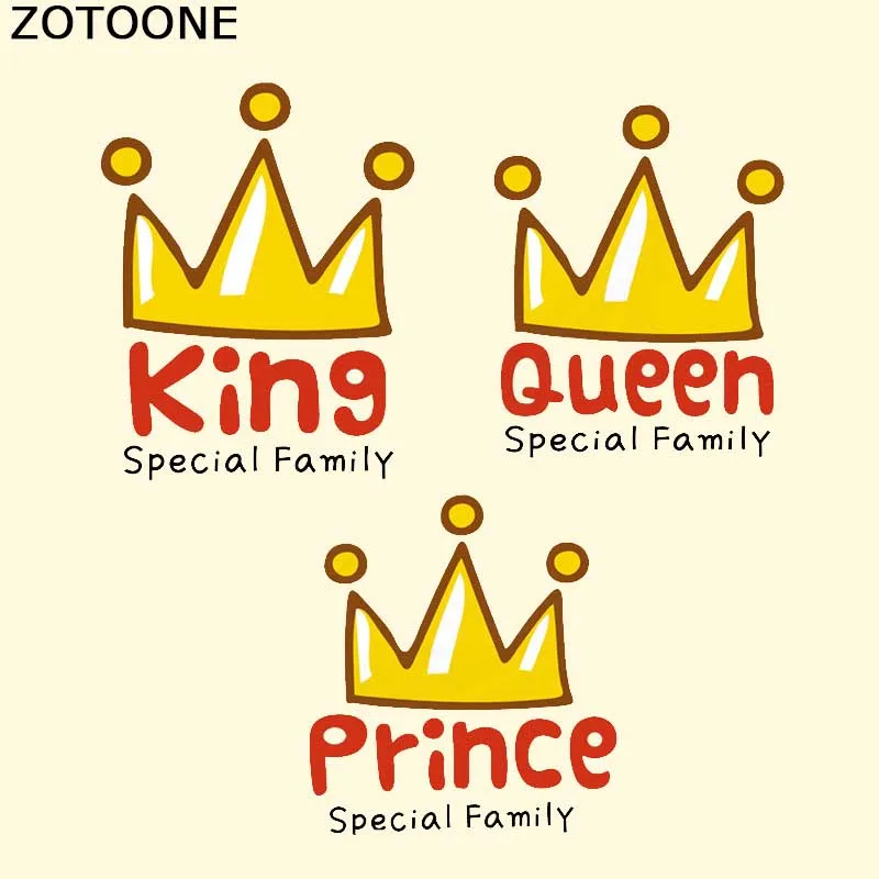 ZOTOONE Iron On Letters теплопередача для всей семьи Одинаковая одежда футболка с