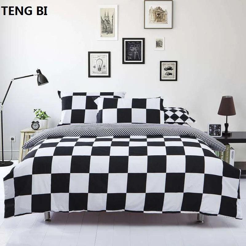 Хлопковое/одеяло с микрофиброй из полиэстера 1 пододеяльник простынь комплект 2