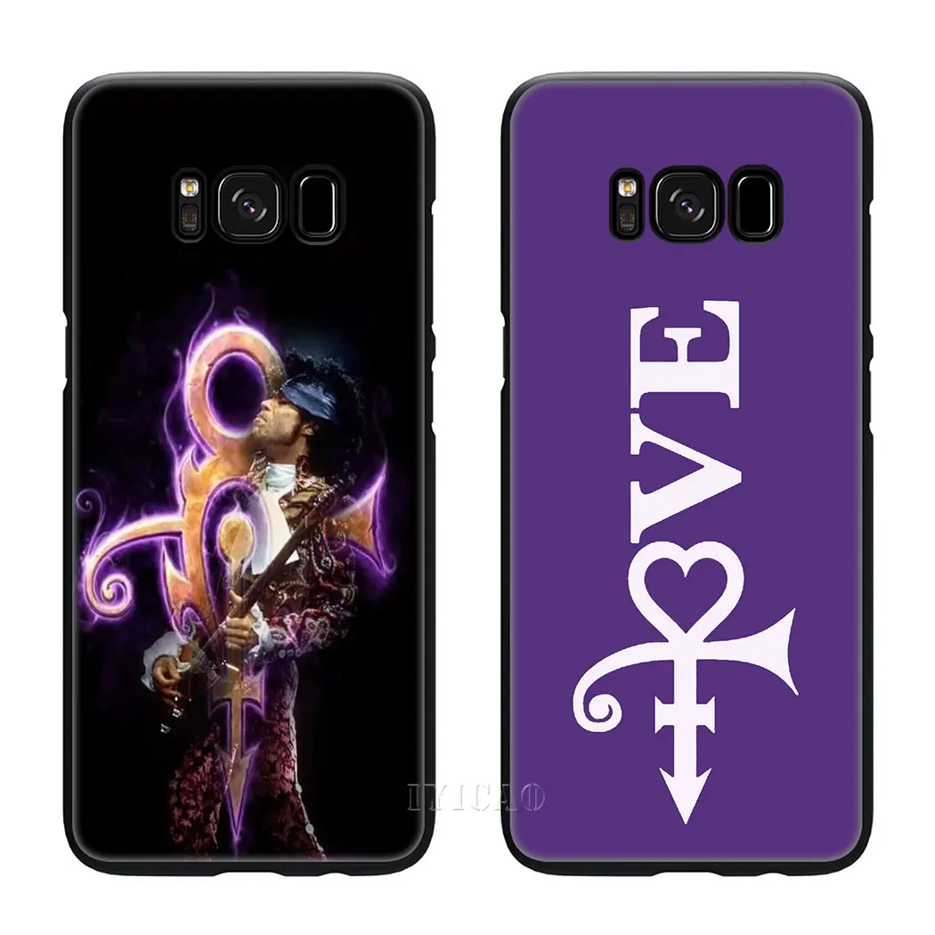 IYICAO Принц фиолетовый дождь Мягкий силиконовый чехол для samsung Galaxy S10 S9 S8 Plus S10e S6 S7 Edge
