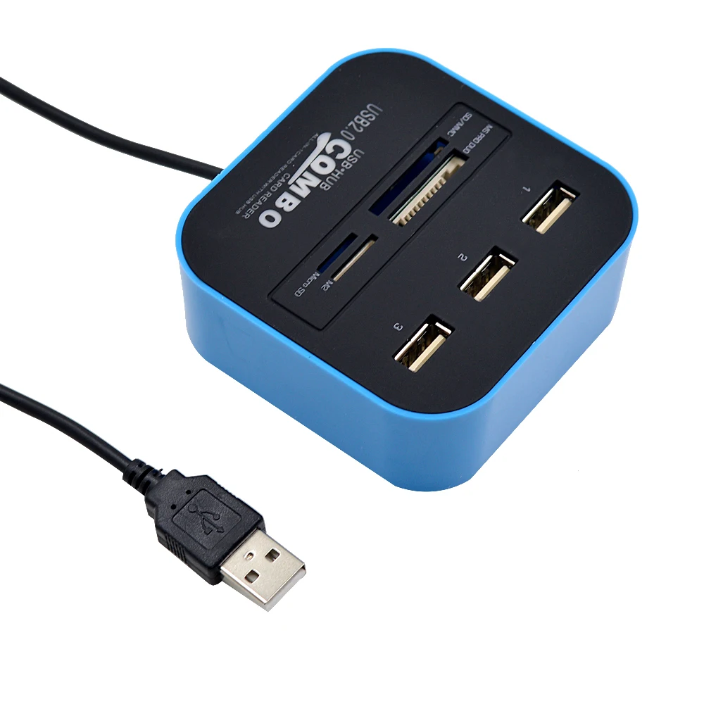 CHIPAL все в одном устройство для чтения карт памяти разветвитель с несколькими USB