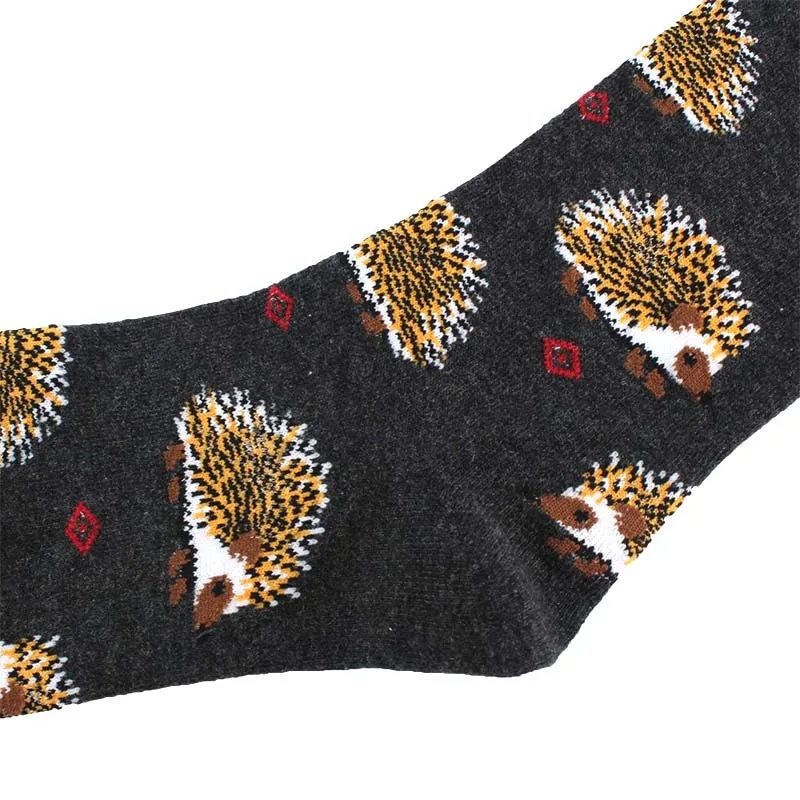 Носки женские в стиле Харадзюку оригинальные Веселые дышащие унисекс модные хип