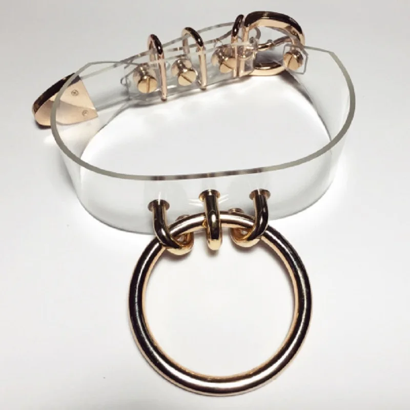 Большая распродажа Харадзюку 100% ручная работа сексуальный прозрачный круглый