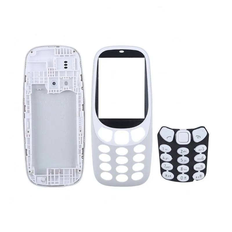 Для Nokia 3310 Новинка чехол с полным покрытием корпуса передняя рамка со стеклом для