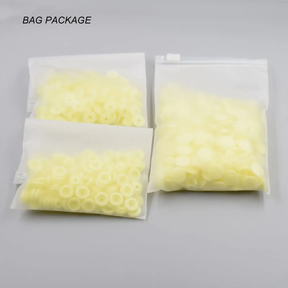 Пластиковые кнопки T5 12 мм 50 комплектов KAM пришить на пластиковой защелке крепеж