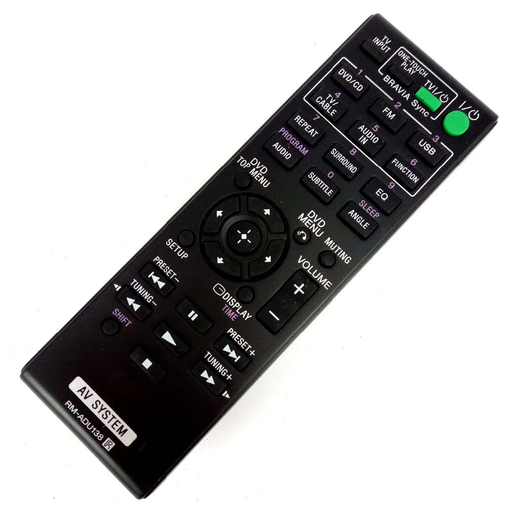 NEW for Sony AV SYSTEM Remote control RM-ADU138 FOR DAV-TZ140 HBD-TZ140 SS-CT121 SS-TS121 SS-WS121 Home Theater System