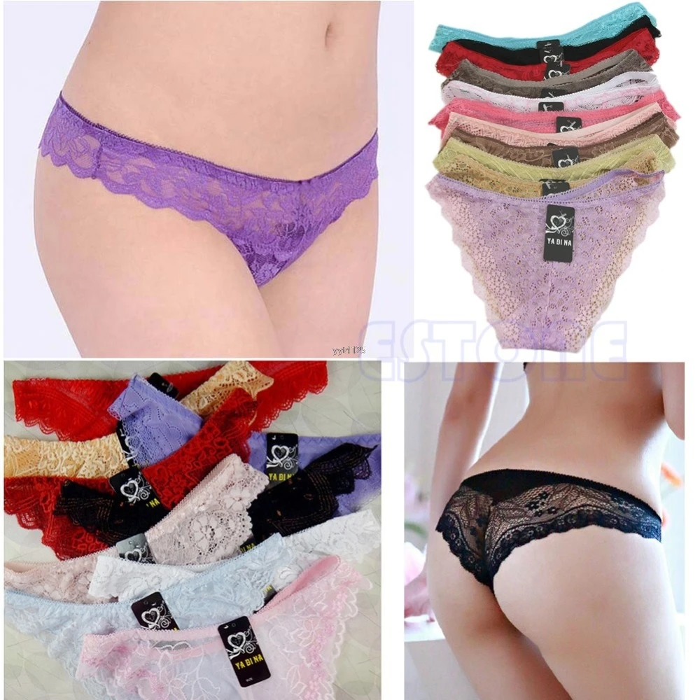 Новинка 2020 модное женское сексуальное кружевное белье трусики бикини нижнее