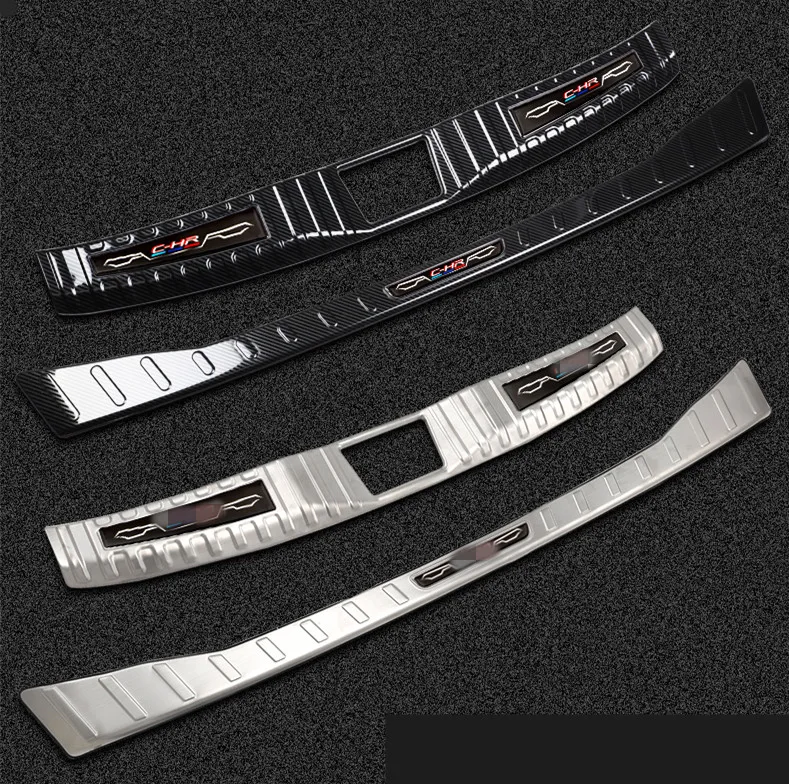 Высококачественная защитная задняя педаль для задней двери Toyota версии 2016-2019 |