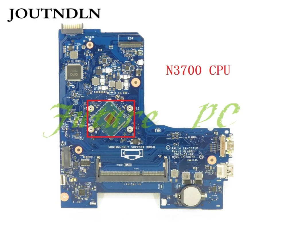 JOUTNDLN для Dell Inspiron 15 5000 5552 материнская плата ноутбука F77J1 0F77J1 CN-0F77J1 LA-C571P AAL14 DDR3L W/N3700 |