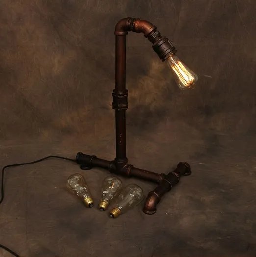 Железная фурнитура винтажный напольный светильник в стиле ретро деко лофт с