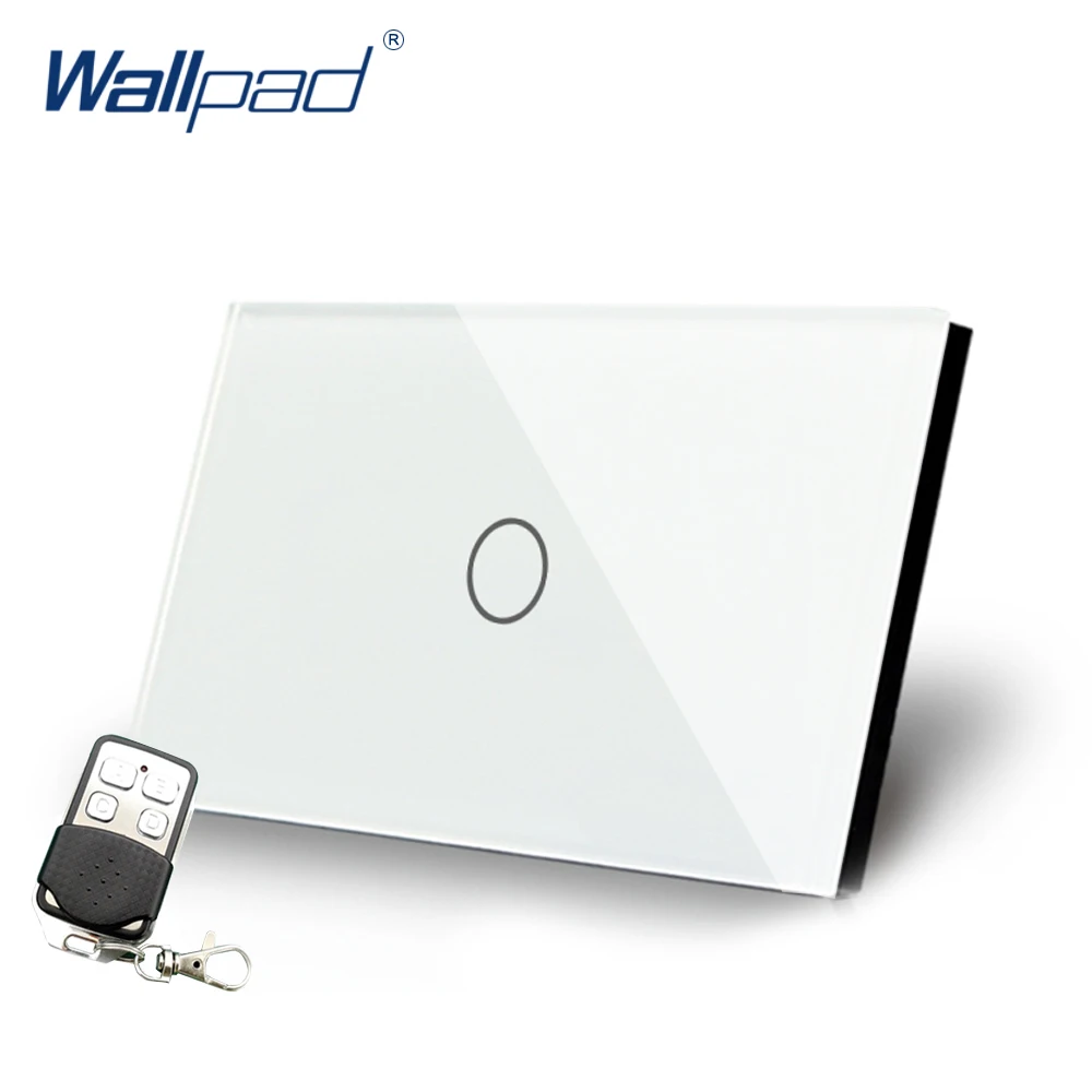 Дистанционный диммер Wallpad US/AU стандартный сенсорный переключатель AC 110 ~ 250 В Белый