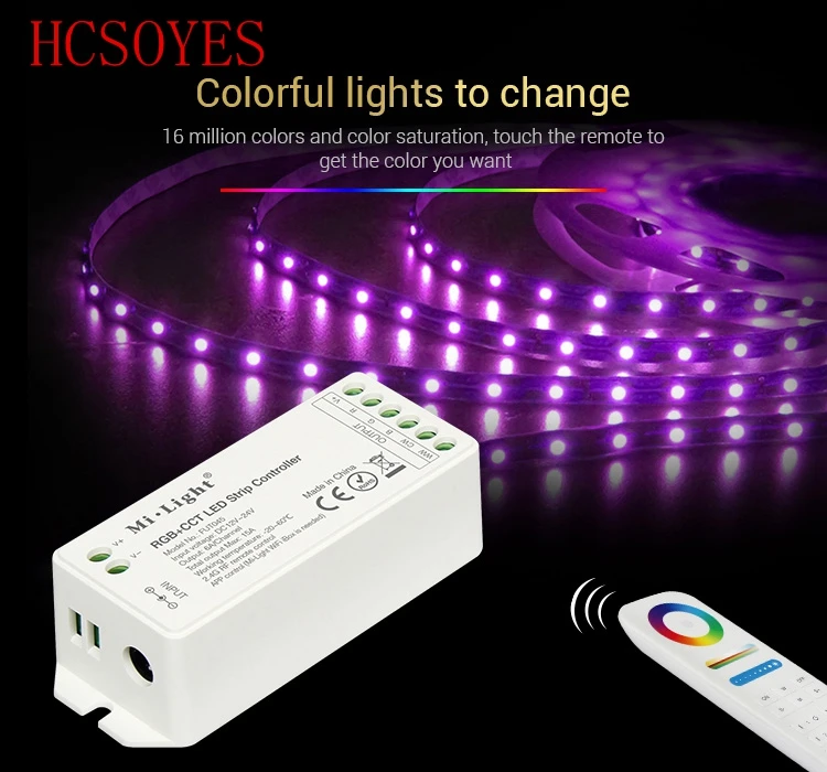Mi свет FUT045 16 mi llion цвета 2 4 GHZ Дистанционное мобильного приложения RGB + CCT