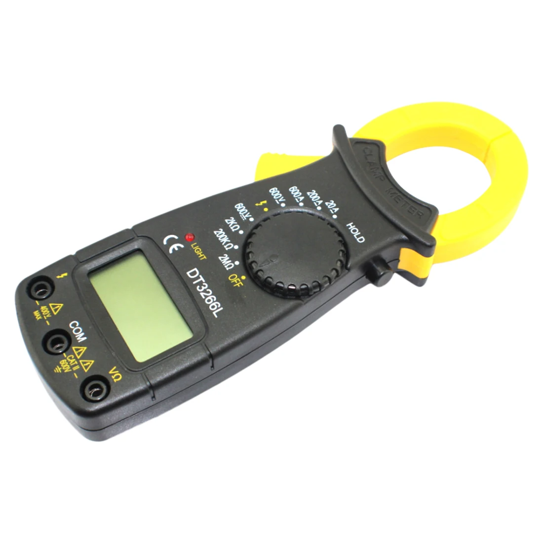DT-3266L цифровой клещи мультиметр токовые клещи AC/DC Ток Тестер сопротивления напряжения измерительные инструменты