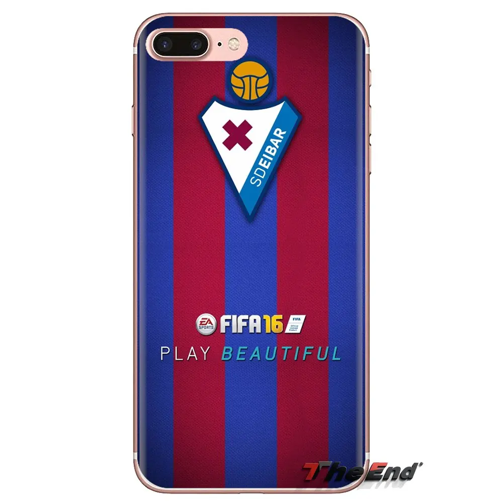 SD Eibar Vector Logo Football Spain For Oneplus 3T 5T 6T Nokia 2 3 5 6 8 9 230 3310 2.1 3.1 5.1 7 Plus 2017 2018 Cell Phone Case |