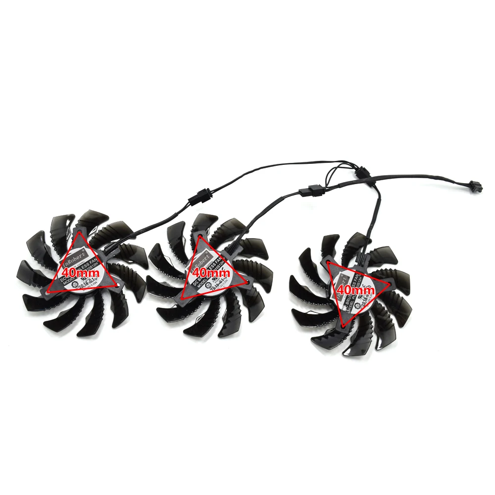 InRobert 3pin 75 мм вентилятор Cooler вентиляторы PLD08010S12H для Gigabyte GTX 970 Windforce G1 Графика карт в