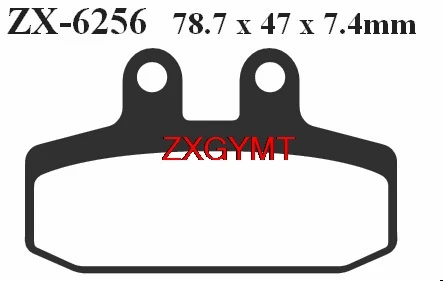 Набор дисковых тормозных колодок для спекания GILERA XR2 125 1990 передняя и задняя 90 -