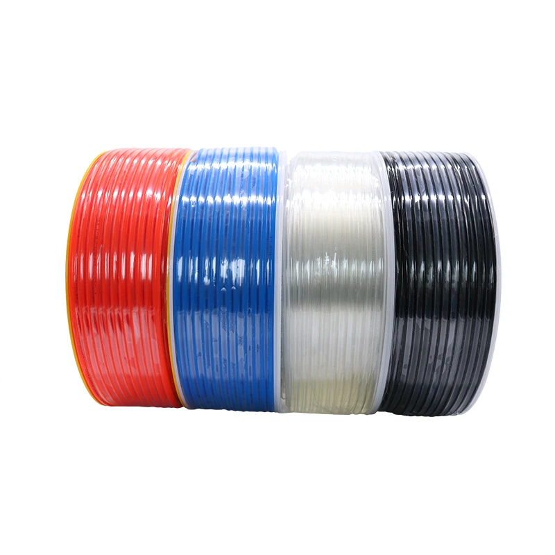 

10m Air Tubing Pneumatic Pipe Tube Hose 10mm OD 6.5mm ID 8mmx5mm 6mmx4mm 2.5mm 12x8mm Transparent Pneumatic pats PU Gas Pipe Hos