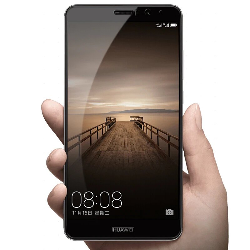 Полный охват Экран протектор для Honor 8 6X закаленное Стекло huawei Коврики 9 спереди P9