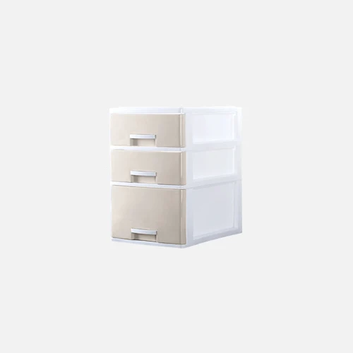 Beige M4 С выдвижным органайзером для макияжа пластиковый женский косметический ювелирный футляр для хранения помады домашний офисный ящик для посуды принадлежности - Цвет: Beige M4