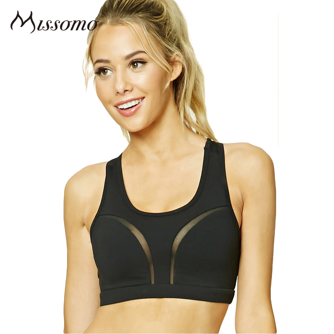 Missomo новинка сексуальный женский бюстгальтер однотонный черный с низким вырезом