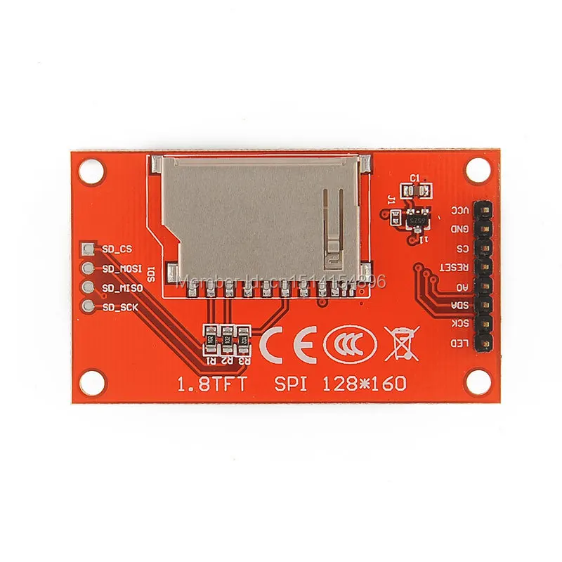 Модуль ЖК дисплея 1 8 &quotсерийный 3 3x1602 SPI TFT ST7735S 5 В/8/16 в вход выход совместимый