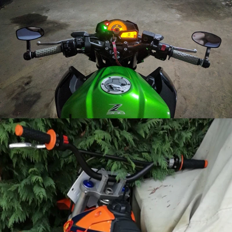 ZSDTRP 6 видов цветов опция ручка для мотоцикла Dirt Pit Bike мотокросса 7/8 &quotрезиновые