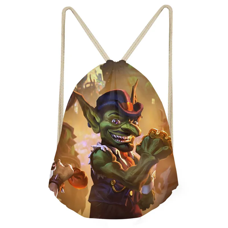 INSTANTARTS спортивная сумка для занятий спортом, сумка для занятий йогой с принтом Hearthstone, рюкзаки для бега - Цвет: HK7245Z3