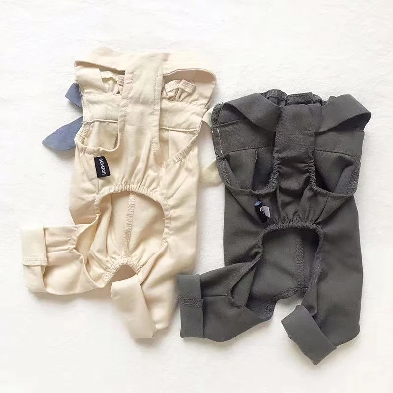 Товары для домашних животных милый дизайн комбинезон на две лапы девочек щенков