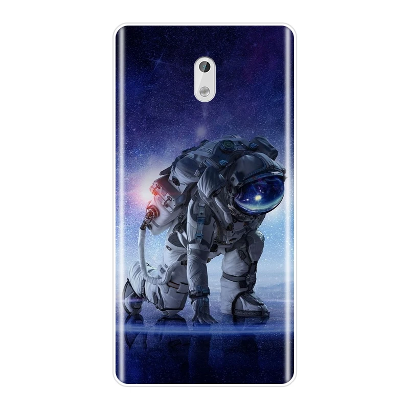 Чехол Colorfu для мальчиков Nokia 8 6 5 3 2 1 мягкий силиконовый космический крутой мужской