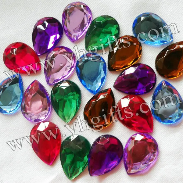 

100PCS/LOT.Water drop rhinestones,Arcylic beads.Crystal rhinestones,Blingbling beads,DIY craft material.17x25mm.Freeshipping.