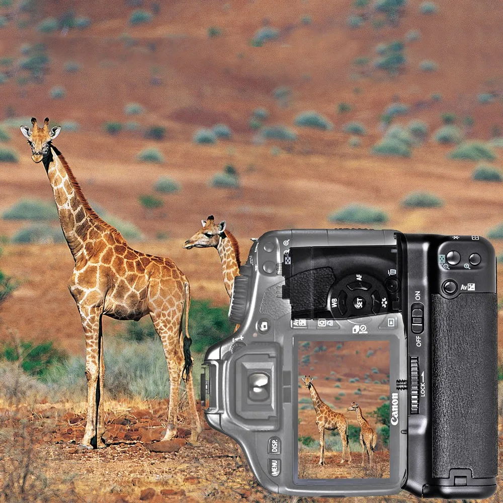 Держатель аккумулятора для камеры Travor Canon 550D 600D 650D 700D T2i T3i T4i Батарейная ручка